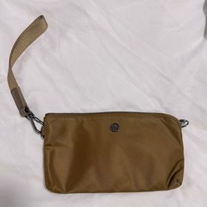 Lululemon curved wristlet